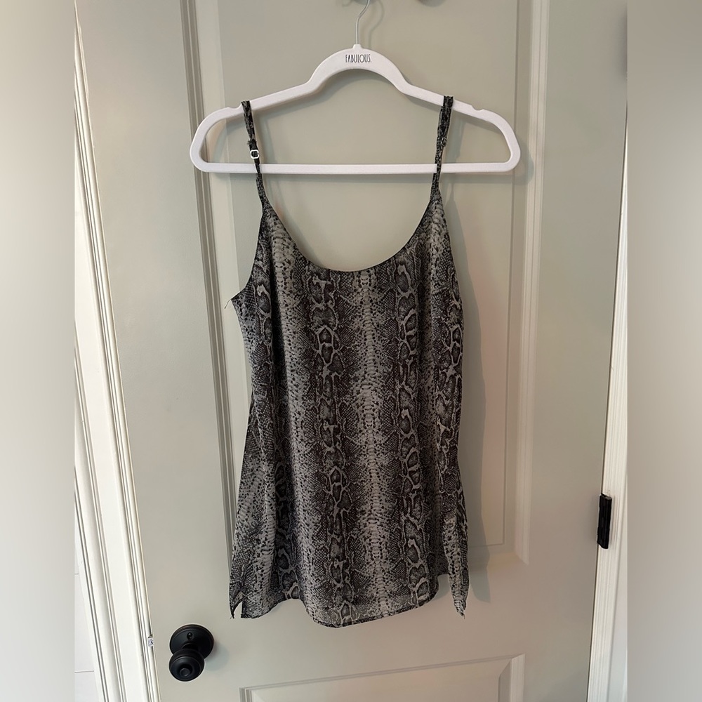 Show Me Your Mumu snake print adjustable tank
